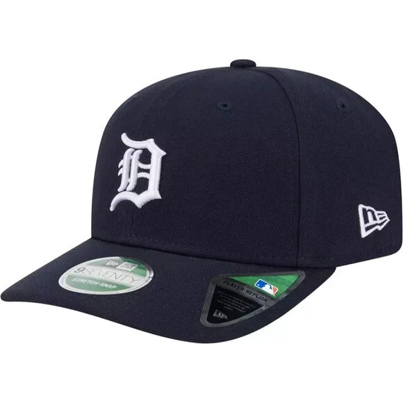 NEW Detroit Tigers New Era 2025 Postseason 9SEVENTY Stretch Snapback Hat Navy - Picture 4 of 7